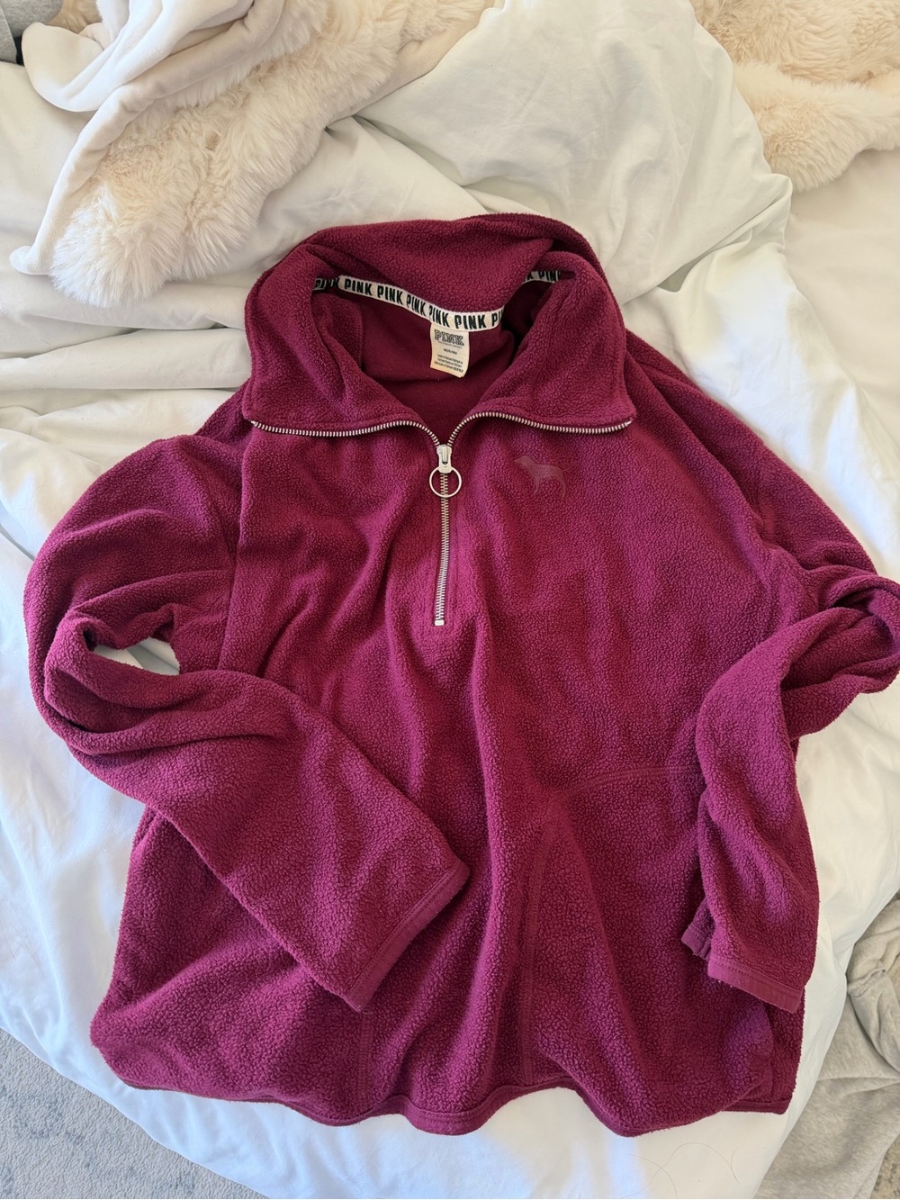 PINK Quarter Zip